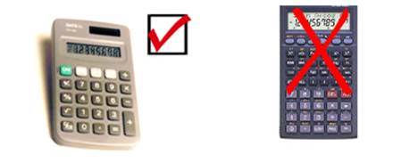 Approved calculator for the CHIM NCE