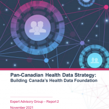 Pan-Canadian Health Data Strategy: Building Canada's Health Data Foundation report cover