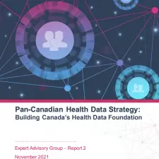 Pan-Canadian Health Data Strategy: Building Canada's Health Data Foundation report cover